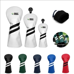 PU Leather Golf Club Head Covers